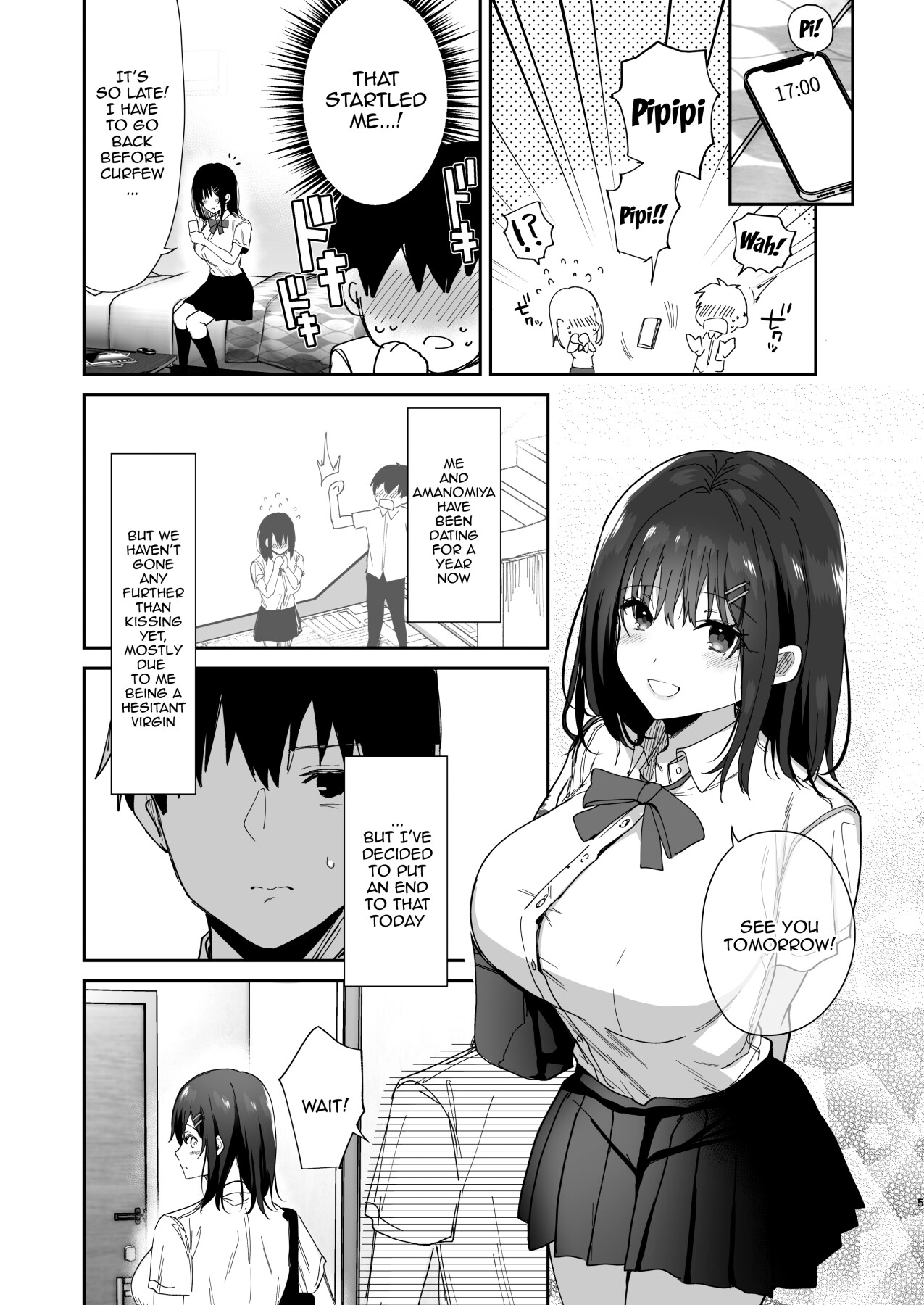 Hentai Manga Comic-My Girlfriend Was Being Raped By Her Dad Over and Over-Read-5